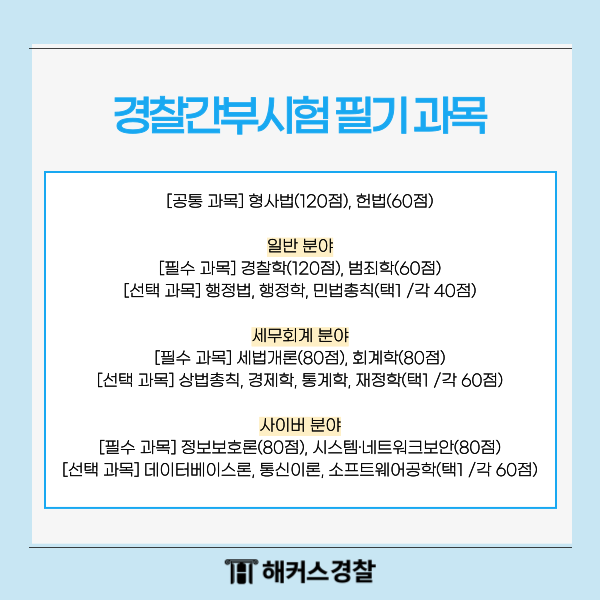 76기경찰간부시험